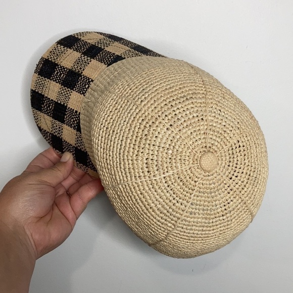 Jaden Rael Madagascar‎ 100% Raffia hat size medium main image 6